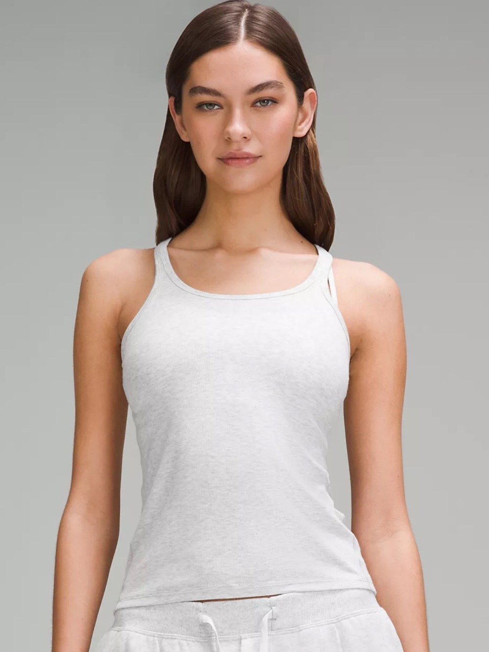 Lululemon Hold Tight Thin Strap Racerback Tank Top
Heathered Gray-size 6